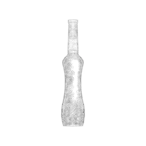 Alkohol Illustration Skiss Design — Stock vektor