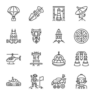 Havacılık Çizgisi Biçimi Simgeleri 