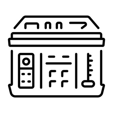 Merkez aygıtı temsil eden doğrusal bir simge