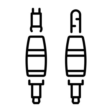 Ses kirişini gösteren bir satır biçimi simgesi