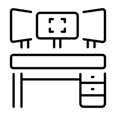 Oyun tablosunu gösteren bir satır biçimi simgesi