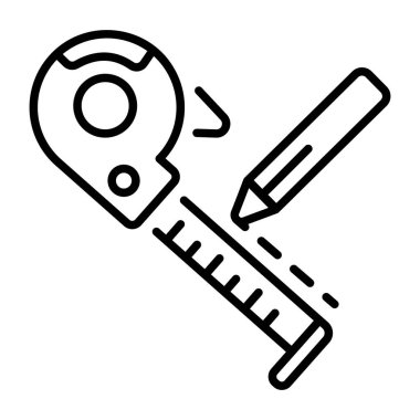 Teybi temsil eden doğrusal biçim simgesi