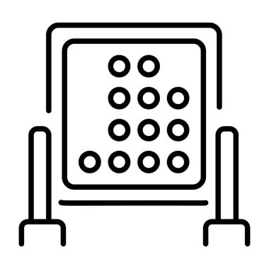 Dörtlüyü temsil eden bir taslak biçim simgesi