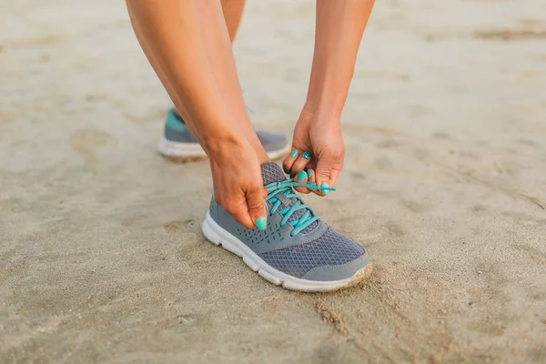 Zapatillas deportivas - foto de stock