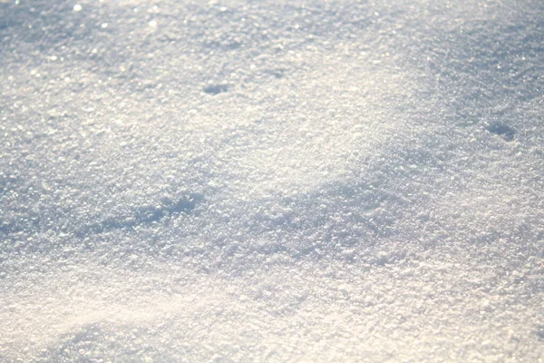 Beyaz kar kristallerinin arka planı. Kar taneleri yaklaşıyor.