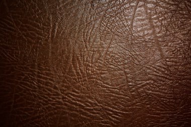 kahverengi deri dokusu yakın plan