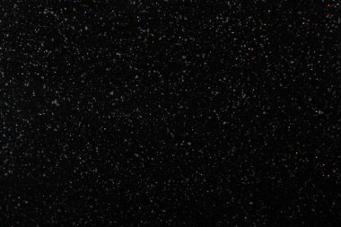 Siyah alan soyut arkaplanı. Yıldızlı boşluk