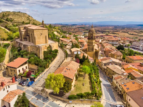 Labastida, a city known for its wines and wineries. Stock Image