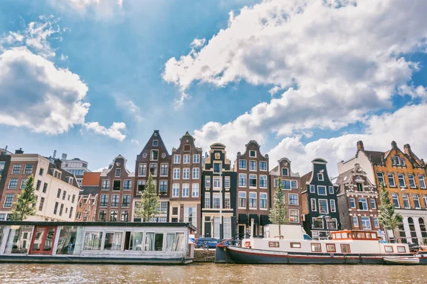 Amsterdam Mimari Renkli Cepheler — Stok fotoğraf