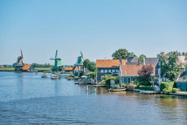 Saance Schans Byn Nederländerna — Stockfoto