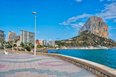 Calpe Sahili ve Ifach Kayası, Costa Blanca, İspanya