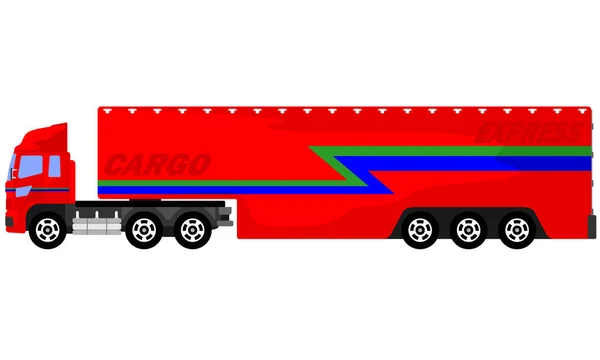運ぶし 商品をお届けする高級運輸ツールの図 — ストックベクタ