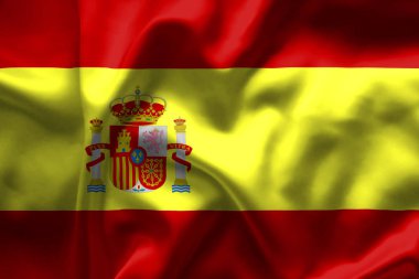 İspanyol bayrağı-Stok İmaj