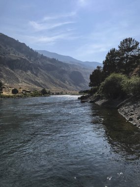 Yellowstone Nehri sahne Montana