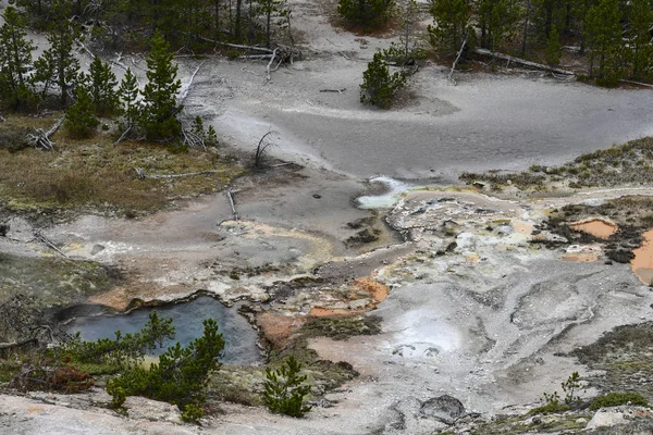 Geo termal Yellowstone Milli Parkı havuzları