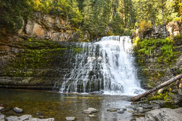Ousel Falls büyük gökyüzü Montana