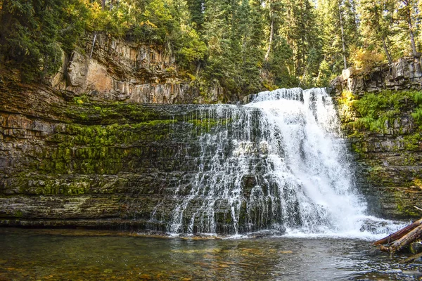 Wasserfall Bei Wasserfällen — Stockfoto
