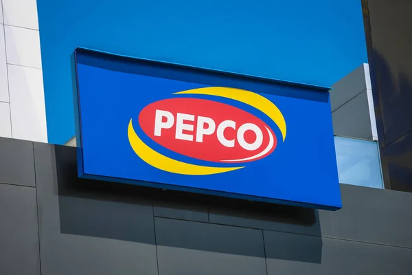 Vukovar Croatia May 2018 Pepco Discount Stores Logo Building Vukovar — Stock Photo, Image