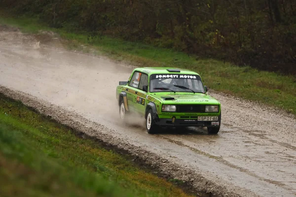 Sveta Tepe Hırvatistan Kasım 2018 Ralli Santa Domenica Göster Arpad — Stok fotoğraf