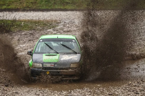 Sveta Nedjelja Croacia Noviembre 2018 Rally Show Santa Domenica Alex —  Fotos de Stock