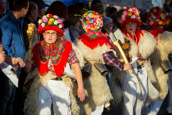 Traditional carnival parade — Stock Photo, Image