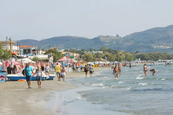 Laganas na ostrově zakynthos — Stock fotografie