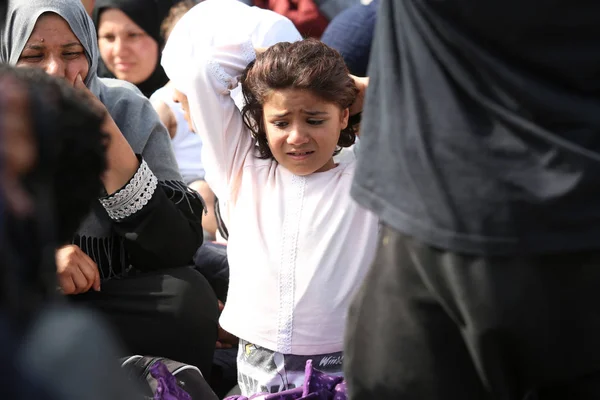 Refugiados sirios en la frontera eslovena —  Fotos de Stock