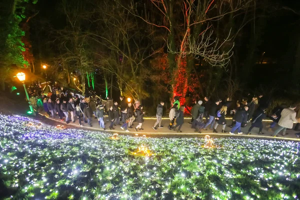 Zagreb Hırvatistan Mart 2018 Zagreb Üst Kesimindeki Vrazs Gezinti Alanındaki — Stok fotoğraf