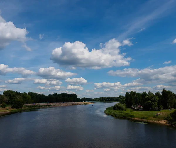 Embankment Volga River City Yaroslavl — Stock Photo, Image