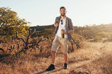 Adam Brezilyalı Caatinga hiking sırt çantası ile