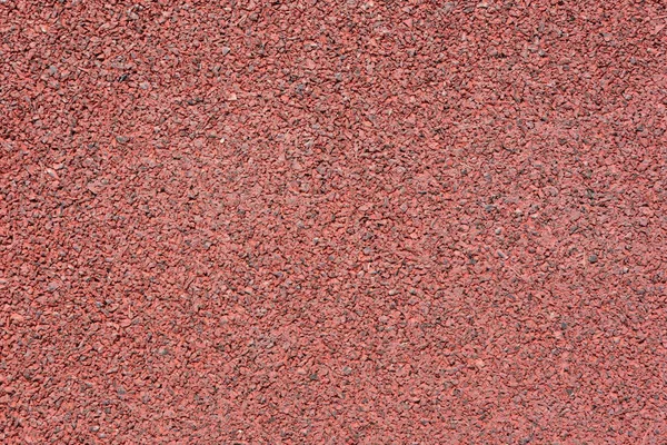 Achtergrondafbeelding Van Een Rood Gekleurde Rubber Coating Versleten Sport Veld — Stockfoto