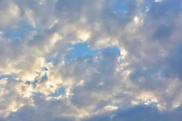 Blue Sky Clouds Closeup — Stock Photo, Image