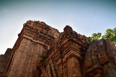 5 Temmuz, 2018.Ponagar veya Thap Ba Po Nagar Nha Trang city Vietnam yakınındaki bir Cham Tapınağı kule var. Önemli bir işleme Photoshop olmadan doğal fotoğraflar