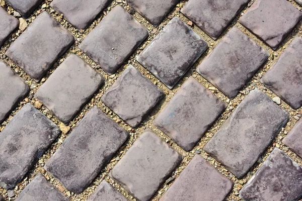 Coating Pavement Stone Blocks — Stock Photo, Image