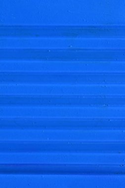 Profiled sac mavi boya ile boyanmış. Dikey arka plan