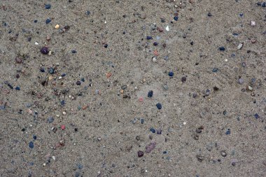 kum küçük çakıl ile karışık