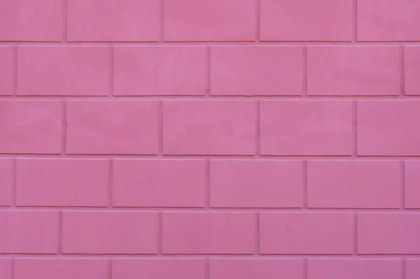 Texture Artificielle Mur Rose Partir Gros Blocs Comme Des Briques — Photo