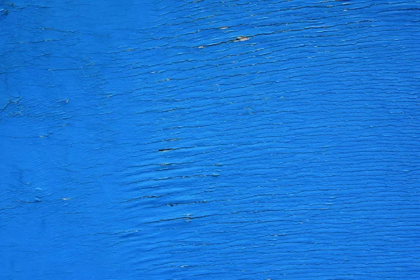 Textura Madeira Azul Pintada Sólida — Fotografia de Stock