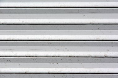 Sarmal kapıları - gri arka plan - yakın çekim