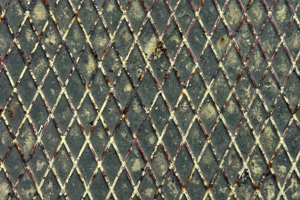 Chapa Aço Com Entalhes Fundo Metal Vintage Cinza Textura — Fotografia de Stock