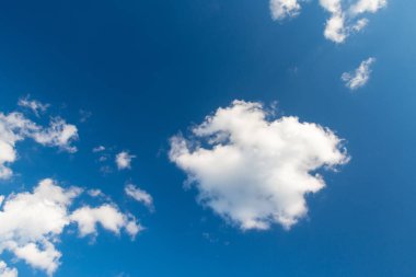 bulutlu mavi gökyüzü arkaplanı