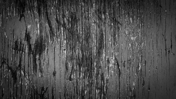 Winieta Ciemny Czarno Białe Tło Łuszczenie Farby Starej Drewnianej Podłodze — Zdjęcie stockowe