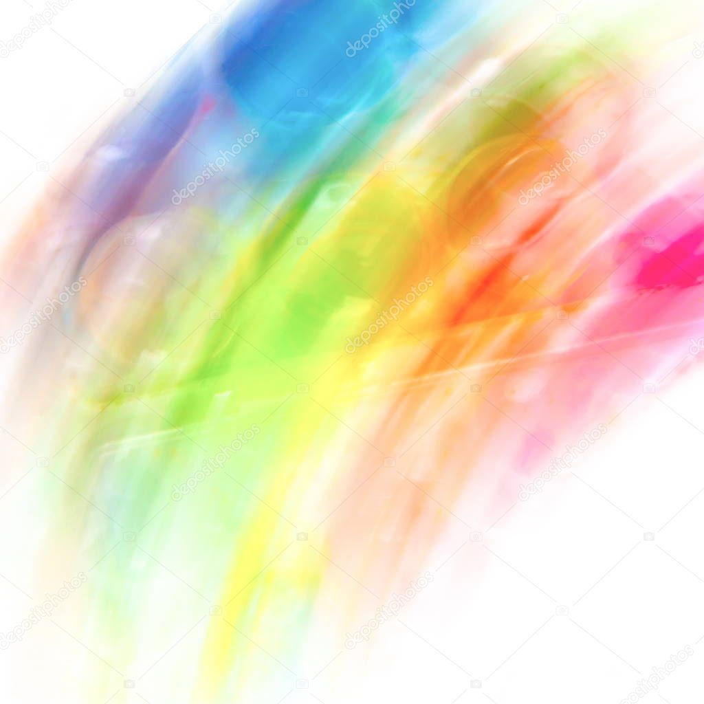 Blurred bright colors in motion. Original creative background