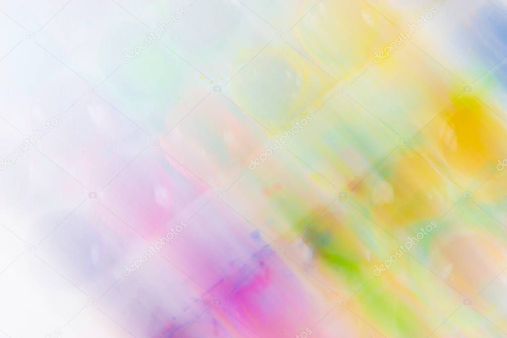 Blurred bright colors in motion. Original creative background