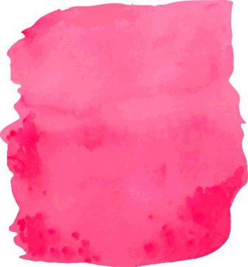 Beyaz zemin üzerine suluboya pembe soyut nokta