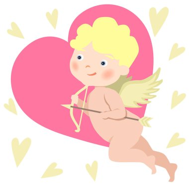 Angel bir yay vuruyor