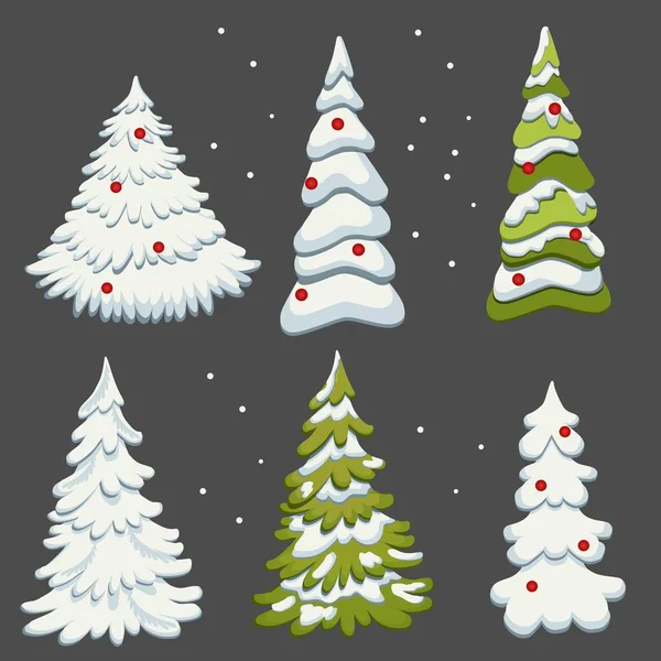 Christmas trees and Santa Claus. Stock Vector Image by ©chachar 13630616