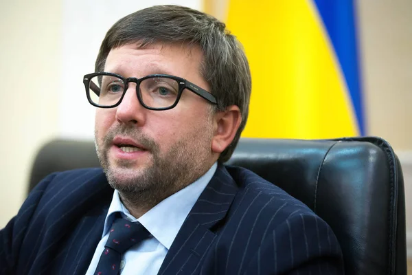 Viceministro Justicia Ucrania Jefe Del Servicio Penitenciario Ucrania Denys Chernyshov —  Fotos de Stock