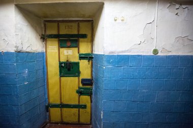 Kiev, Ukrayna Lukianivka gözaltı merkezine. 12 Ocak 2017.