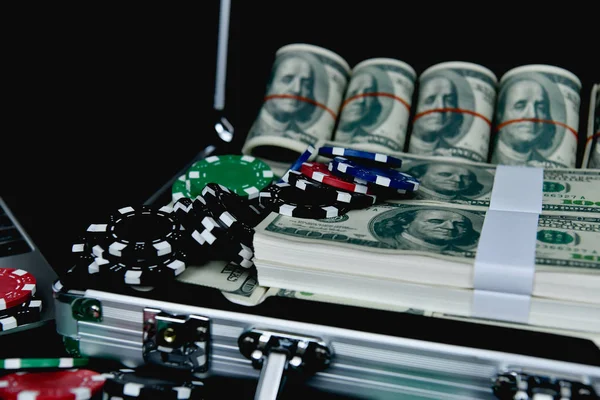 Hazardní Hry Koncepty Podnikatelé Jsou Hazardní Hry Kasinu Sázení Hazard — Stock fotografie